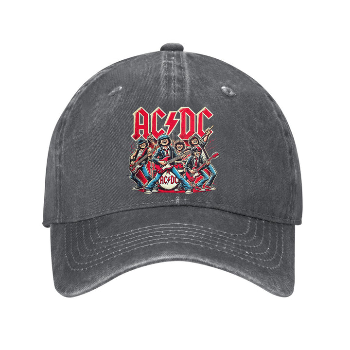 Gorra de Béisbol Gráfica Rock Band - Gorra Ligera Ajustable con Visera Curvada para Hombres y Mujeres, Sombrero Unisex Casual, Estampado Audaz, Ajuste Cómodo, Para Uso Diario