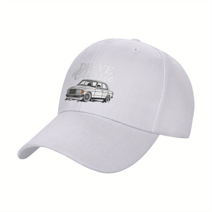 1pc Glstkrrn W123 Gorra de Béisbol Chill Vibes, Sombrero de Golf Ajustable y Transpirable con Visera Curva para Hombres y Mujeres, Gorra Ligera Y2K de Moda para Parejas, Visera Protector Solar