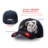 1 gorra de béisbol Tilgomedal, bordado de calavera estilo Grim Reaper, gorra ajustable ligera para hombres y mujeres, lavable a mano, estilo gótico rockero