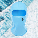 Gorro de ciclismo azul claro con cinta ajustable - Bandeja de cabeza de poliéster transpirable para deportes al aire libre de verano, pesca, senderismo y ciclismo, accesorios de ciclismo, equipo de ciclismo, elegante, ajuste cómodo.