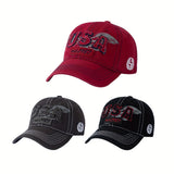 1 ud Gorra de Béisbol Lavada y Estilosa - Accesorio de Moda Suave para Primavera y Verano con Letra Bordada en 3D, Sombrero Casual Unisex para Actividades al Aire Libre