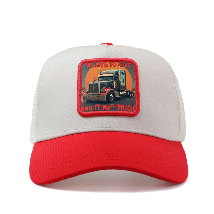 Gorra de Camionero Retro para Hombres y Mujeres - Cierre Ajustable Snapback, Parte Trasera Transpirable con Diseño Semi-Camión 18 Ruedes e Inscripción PETERBILT 359: Gorrita Ligara Ideal Para Conductores De Trucks Uso Casual Y Al Aires Libre (Una Talla Se