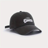 Gorra de Béisbol para Mujer - Gorra Snapback Ajustable, Circunferencia Grande, Gorro Duckbill Transpirable, Sin Estirar, Para Eventos Diarios y Formales (Beige//Azul/Marrón) - Conjuntos Casuales a Juego