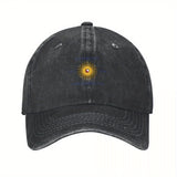 Gorra de béisbol de la Universidad de Utrecht - Negra con bordado dorado, sombrero de lujo para hombres y mujeres, diseño elegante con motivos de sol, perfecto para deportes o uso casual, gorra de béisbol.