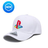 1 gorra de béisbol con logo oficial PlayStation - Ajustable Snapback, ligera y transpirable en poliéster para hombres & mujeres, ¡cómoda todo el año! Diseño exclusivo PS ideal al aire libre o fiestas. Regalo perfecto gamers (licencia original). Estilo uni