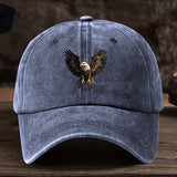 Gorra de béisbol ligera para hombre - Diseño gráfico de águila en vuelo, panel frontal estructurado para exteriores, deportes y ocio - Gorra de béisbol lavable a máquina para uso diario y eventos especiales - Regalo ideal para papá, esposo, atletas - Acce