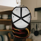 1pc Gorra de Béisbol Clásica con Estampado de Serpiente Ardiente - Gorra de Pico de Pato Ajustable y Cómoda, Ideal para Uso Diario, Perfecta para Salidas en Familia