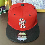 Gorra Ligera y Transpirable para Hombres y Mujeres - Gorra Ajustable Snapback con Diseño de Bloques Morado y Amarillo, Estilo Casual Deportivo para el Día a Día, Fiestas y Actividades al Aire Libre - Lavable en Máquina, Tela Duradera, Moda Unisex, Ideal p