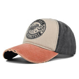 Gorra de Béisbol de 6 Paneles con Letras de Grafiti - Visera Ancha/Curvada, Diseño Perforado y Lavado, Gorra Redonda Ligera para Uso Casual, Eventos y Estilo (Moda Urbana)