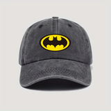 1 gorra de béisbol ajustable WB Batman para hombres, diseño retro de caricatura, ligera y transpirable 100% poliéster, con correa ajustable para deportes al aire libre, viajes y moda casual, sombrero para uso diario
