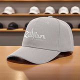 1 Gorra de béisbol Zildjian Since 1623 - Gorra ligera ajustable con cierre, negra con logo blanco, para skateboarding, gimnasio, viajes, ropa urbana casual - Gorra deportiva unisex para hombres y mujeres, accesorio para el cabello para el gimnasio, moda u
