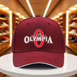 1 Gorra de Béisbol Joe Weider's Olympia - Ligera y Ajustable, para Gimnasio, Deportes, Halloween, Acción de Gracias - Gorro Casual Atlético para Hombres y Mujeres