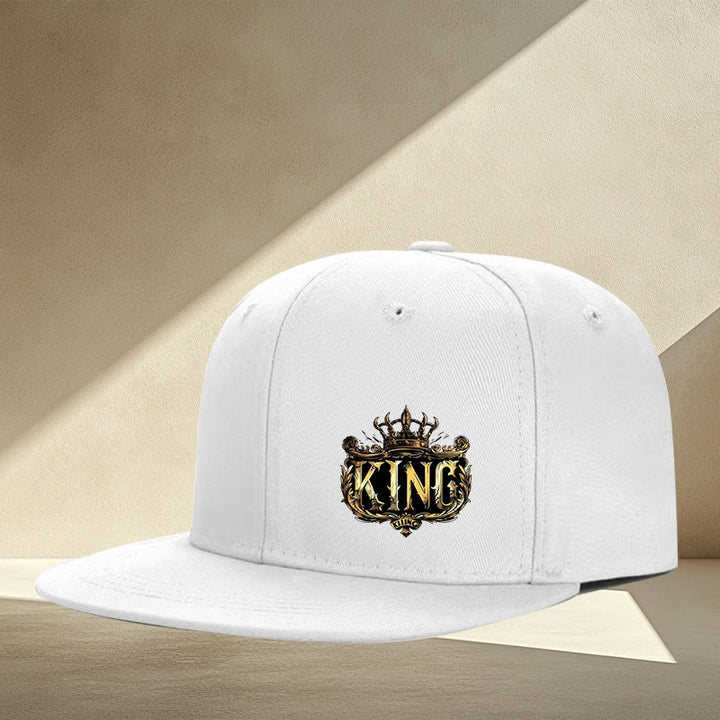 Gorra de pico de pato casual y versátil con estampado sencillo, tendencia de moda primavera-verano, sombrero plano transpirable para uso diario urbano