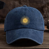 Gorra de béisbol patriótica para hombre - Negro con costura dorada, ajustable con cierre, ligera poliéster, perfecta para actividades al aire libre, ropa de cabeza patriótica | Gorra ajustable con cierre | Equipo de cabeza duradero