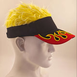 Gorra de béisbol bordada con patrón de llama, gorra de béisbol casual divertida de hip-hop, gorras de sol de moda para hombres y mujeres