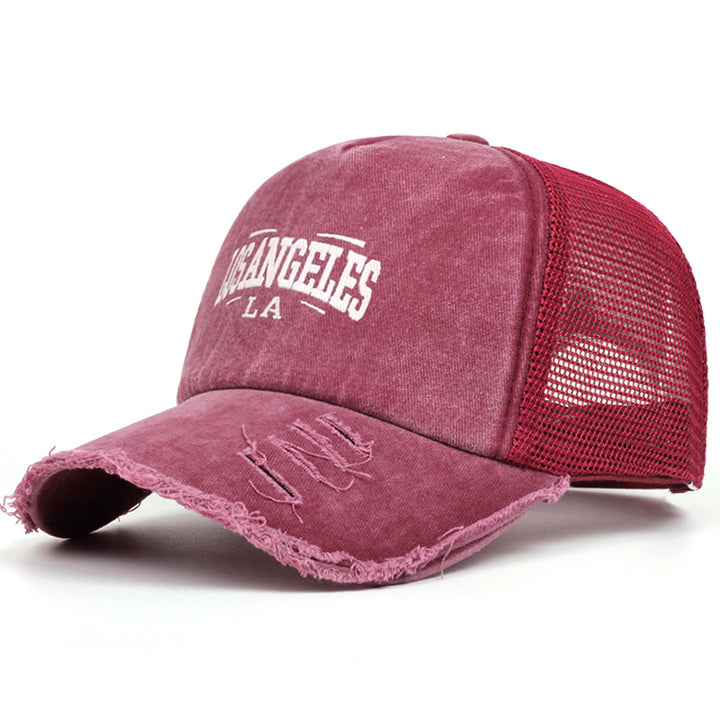 Gorra de Béisbol Estilo Hip-Hop Bordada para Jóvenes, Poliéster, Ideal para Otoño e Invierno, Adecuada para Hombres y Mujeres