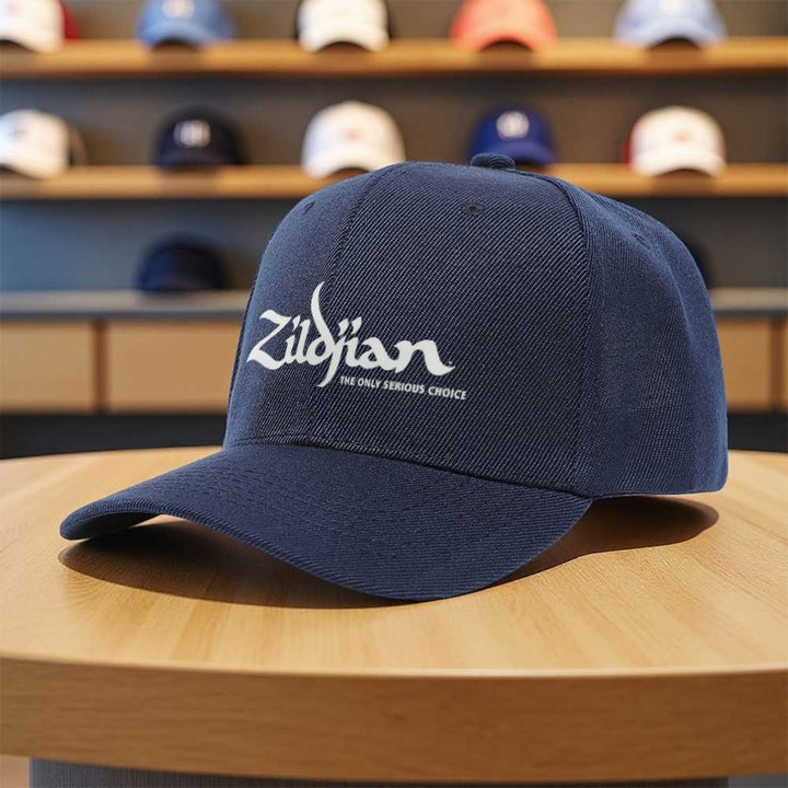 1 Gorra de béisbol Zildjian Since 1623 - Gorra ligera ajustable con cierre, negra con logo blanco, para skateboarding, gimnasio, viajes, ropa urbana casual - Gorra deportiva unisex para hombres y mujeres, accesorio para el cabello para el gimnasio, moda u