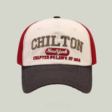 Gorra de Béisbol Estilo Coreano con Bordado de Letras y Visera Curva para Primavera y Otoño, Unisex, Reveladora de Rostro