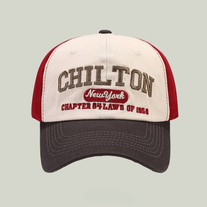 Gorra de Béisbol Estilo Coreano con Bordado de Letras y Visera Curva para Primavera y Otoño, Unisex, Reveladora de Rostro