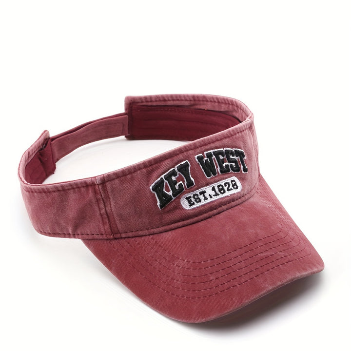 1 gorra retro teñida a mano, transpirable y ajustable con broche, unisex, para verano, deportes al aire libre como golf, béisbol y tenis, solo lavado a mano, gorra, ropa deportiva elegante, accesorio duradero