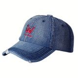 Gorra de Béisbol Unisex Estilo Coreano con Bordado Simple y Visera Suave para Primavera/Verano