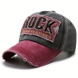 Gorras de béisbol estilo cowboy para hombre y mujer, gorras desgastadas de moda, gorras de ala ancha con bordado de letras lavadas, gorras para el sol, tendencia 2025 europea y americana