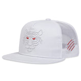 Gorra de béisbol para hombre con bordado de tigre, ajustable y transpirable, ideal para actividades al aire libre, protección solar, y perfecta para salidas en primavera y otoño, viajes y fiestas en la playa