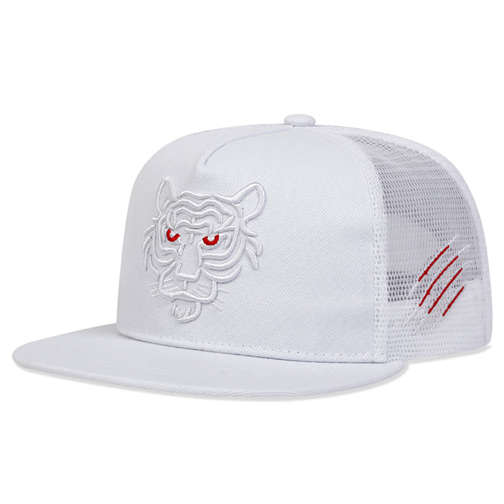 Gorra de béisbol para hombre con bordado de tigre, ajustable y transpirable, ideal para actividades al aire libre, protección solar, y perfecta para salidas en primavera y otoño, viajes y fiestas en la playa