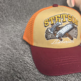 Gorra de béisbol STETSON para hombre con bordado , visera larga y ancha