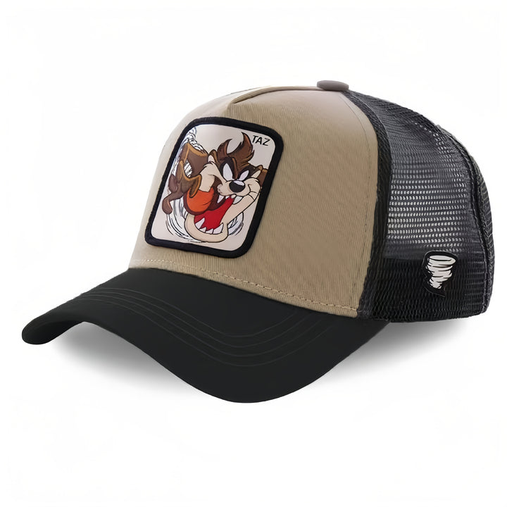 Gorra Ajustable Snapback de WB  con Logo de Speedy Gonzales - Licencia Oficial y Gorra de Mascota de Daffy Duck, Tejido Transpirable para Uso Exterior, Casual y Fiestas Temáticas (y más)