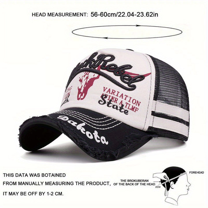 Dos estilos de gorras de béisbol tejidas para hombres y mujeres, de moda para usar todos los días en todas las estaciones.