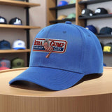 1 Gorra de béisbol retro de Bubba Gump Shrimp - Ligera, cómoda de poliéster, estilo deportivo con logo bordado, perfecta para skateboarding, fiestas en la playa, fotografía callejera y actividades al aire libre, accesorios de playa | Gorra deportiva | Gor