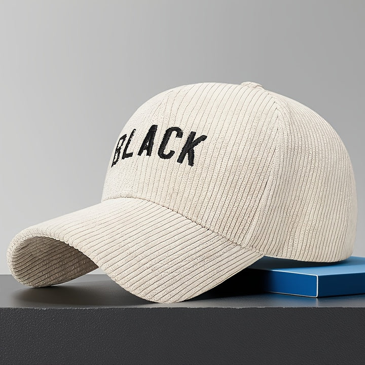 Gorra de Camionero Retro Unisex - Gorja Ajustable con Visera Negr y Letras en Beige/Marrón Oscuro, Azul Marino Grisa Blanca Rojo Naranji- Todo el año Ligereza Deportiva Casual para Hombres & Mujeres Moda Urbana Ropas Informales