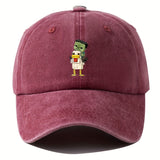 Gorra de béisbol ajustable para niños y niñas - Ligera, lavable en máquina, estilo hip-hop con diseño de personajes de dibujos animados, perfecta para acampar al aire libre, viajar, fiestas y uso casual, gorra casual | Gorra de personajes de dibujos anima