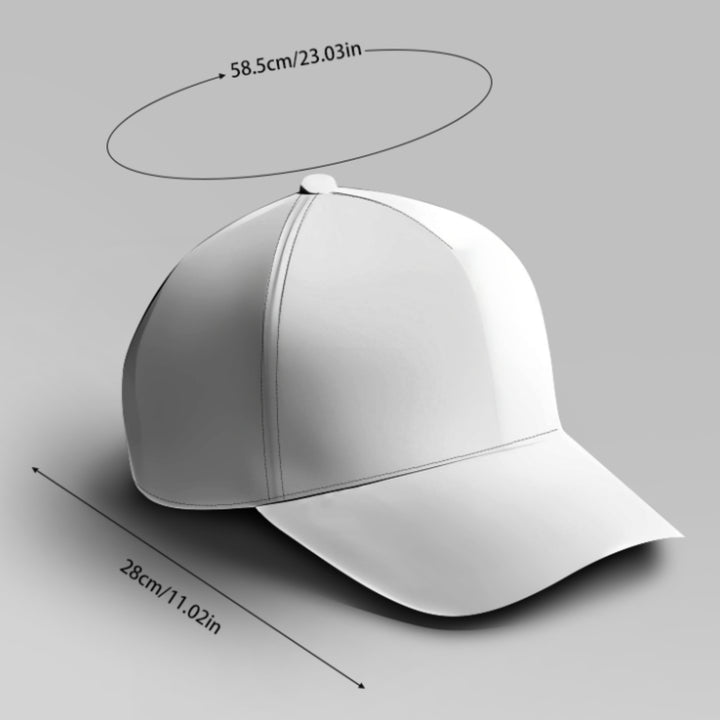 Gorra de Béisbol Ajustable y Ligera con Diseño Graffiti Streetwear (Patrones de Calavera y Pájaro) - Sombrero de Moda Urbana /Blanco, Lavable a Máquina para Looks Casuales