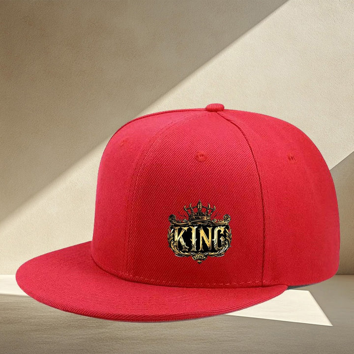 Gorra de pico de pato casual y versátil con estampado sencillo, tendencia de moda primavera-verano, sombrero plano transpirable para uso diario urbano