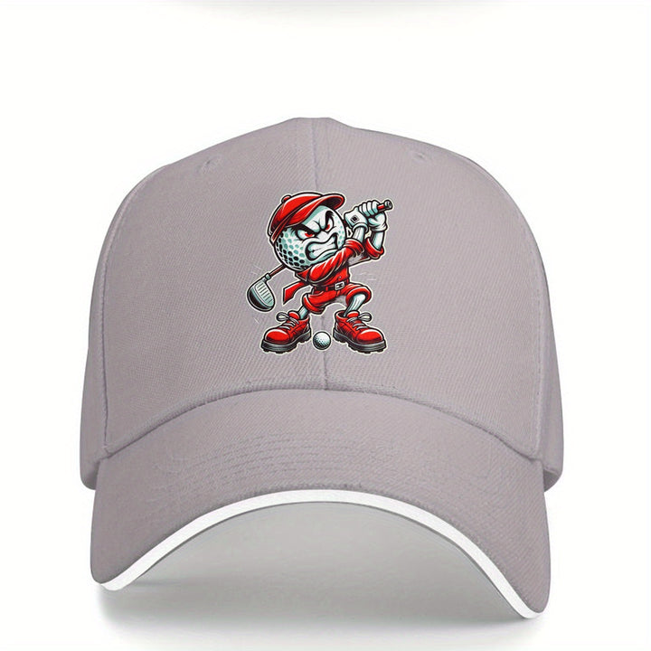 Gorra de béisbol ligera y transpirable para hombre con diseño de golf, ajustable, ideal para actividades al aire libre como pesca, senderismo y ciclismo