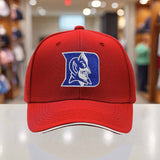 Sombrero de camionero ajustable para hombres de la Universidad de Duke - Ligero y transpirable, con diseño de cara de Diablo Azul, diseño negro y blanco, perfecto para deportes al aire libre y uso casual, accesorio de cabeza casual | Accesorio de cabeza a