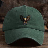 Gorra de béisbol ligera para hombre - Diseño gráfico de águila en vuelo, panel frontal estructurado para exteriores, deportes y ocio - Gorra de béisbol lavable a máquina para uso diario y eventos especiales - Regalo ideal para papá, esposo, atletas - Acce