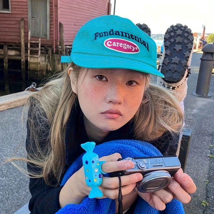 Gorra de Béisbol Ligera para Mujer - Turquesa, Ajuste No Elástico para Eventos Diarios y Formales, Diseño Fácil de Cuidar para Cuidadoras y Profesionales, Accesorio Festivo, Sombrero Elegante, Construcción Duradera, Moda Profesional