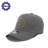 1 gorra de camionero inspirada en Kanye West para hombres - Gorro ajustable con diseño dourado Yeezus, ligera y transpirable (poliéster) ideal pentru uso casual deportivo o eventos musicales – Lavável à máquina. Apto todo el año: estampo moderno, ursușul
