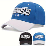 Gorra de béisbol bordada LOS ANGELES - Ajustable, ligera y elegante para hombres y mujeres