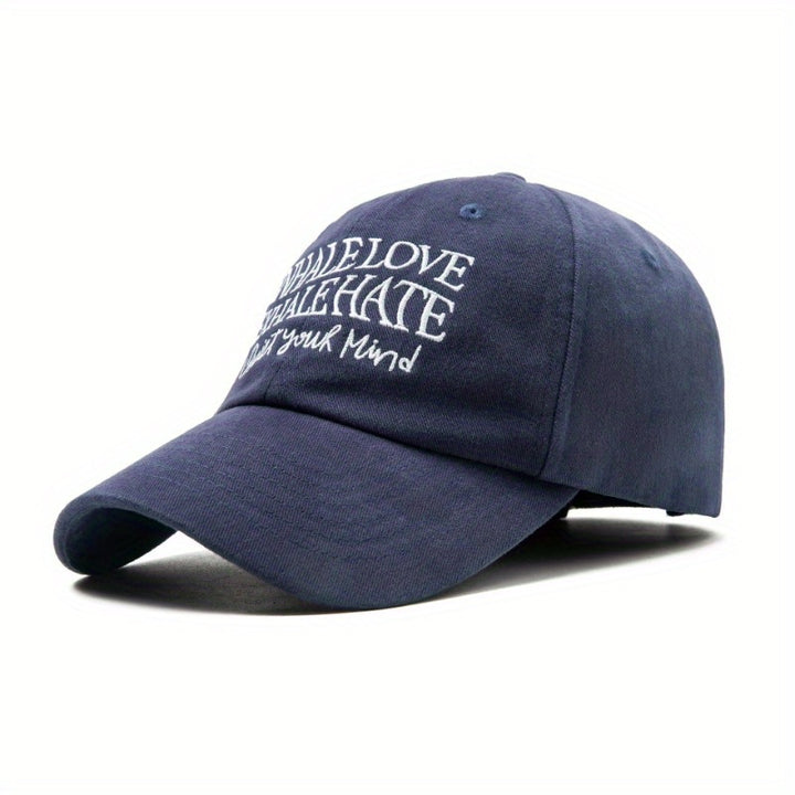 Gorra de Béisbol Unisex Estilo Callejero Americano con Letras, Inspirada en el Hipster y la Danza Urbana, Snapback de Alta Calidad