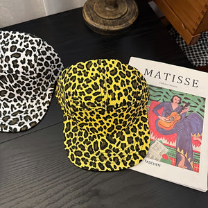 Estampado de leopardo amarillo