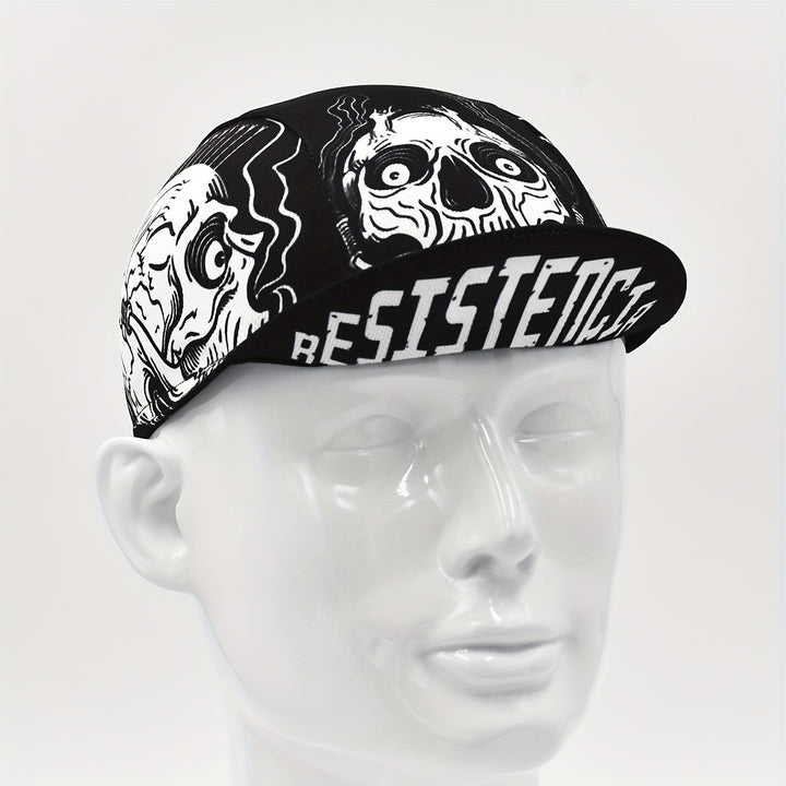 Gorra de Ciclismo Retro - Secado Rápido, Transpirable, Sombrero de Bicicleta de Verano para Hombres y Mujeres, Negro, Deportes, Gorra de Bicicleta