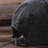 Gorra de béisbol con estampado lavado para hombre