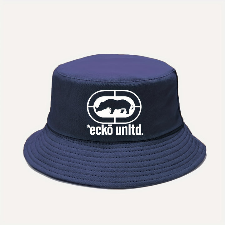 Sombrero de pescador estampado ATHACER Ecko unltd para hombre y mujer, ligero, con protección solar, ala ancha, accesorio de moda transpirable para exteriores, ideal para vacaciones, eventos deportivos y salidas casuales, diseño deportivo, ajuste cómodo