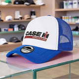 Tela. 1pc Gorra de béisbol con logo de agricultura CASE IH - Sombrero de camionero ajustable con cierre a presión, ligero y con diseño con detalles rojos, perfecto para actividades al aire libre, golf, playa y uso casual, sombrero para exteriores | Gorra