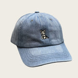 Gorra de béisbol unisex bordada con diseño de cachorro, 100% algodón, lindo patrón de animal, ajuste ajustable, ligera, tela no elástica, con lavable a máquina para sombrero deportivo para todas las estaciones.