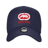 Gorra Trucker Ecko Unlimited con Logotipo y Gráfico de Rinoceronte - Gorra Snapback Ajustable con Visera Curva, Estilo Hip Hop en y Rojo para Hombre y Mujer, Tela Duradera Fácil de Limpiar (Lavado a Mano), Diseño Clásico del Iconic Branding ecko unltd, Có